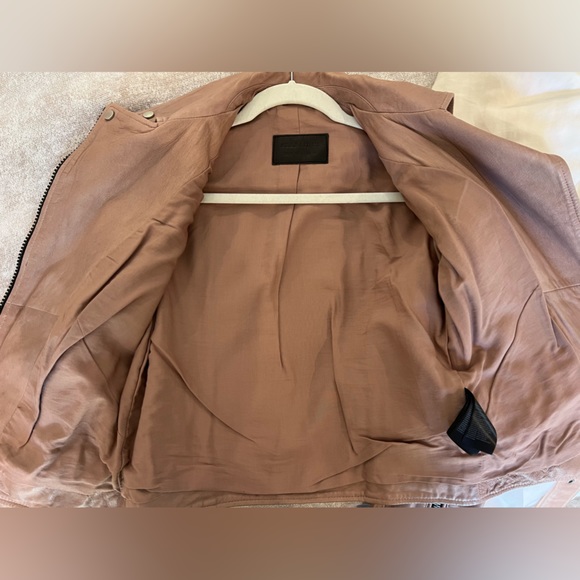 All Saints Leather Jacket - Picture 3 of 8